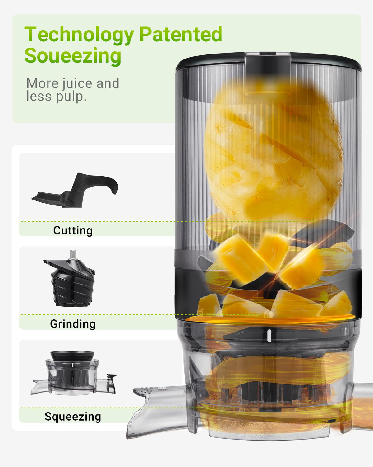 Touch. Choose. Juice.