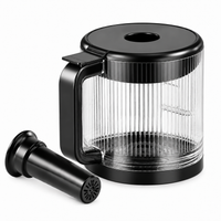 Hopper and Pusher Replacement Parts Set for TUUMIIST Juicers