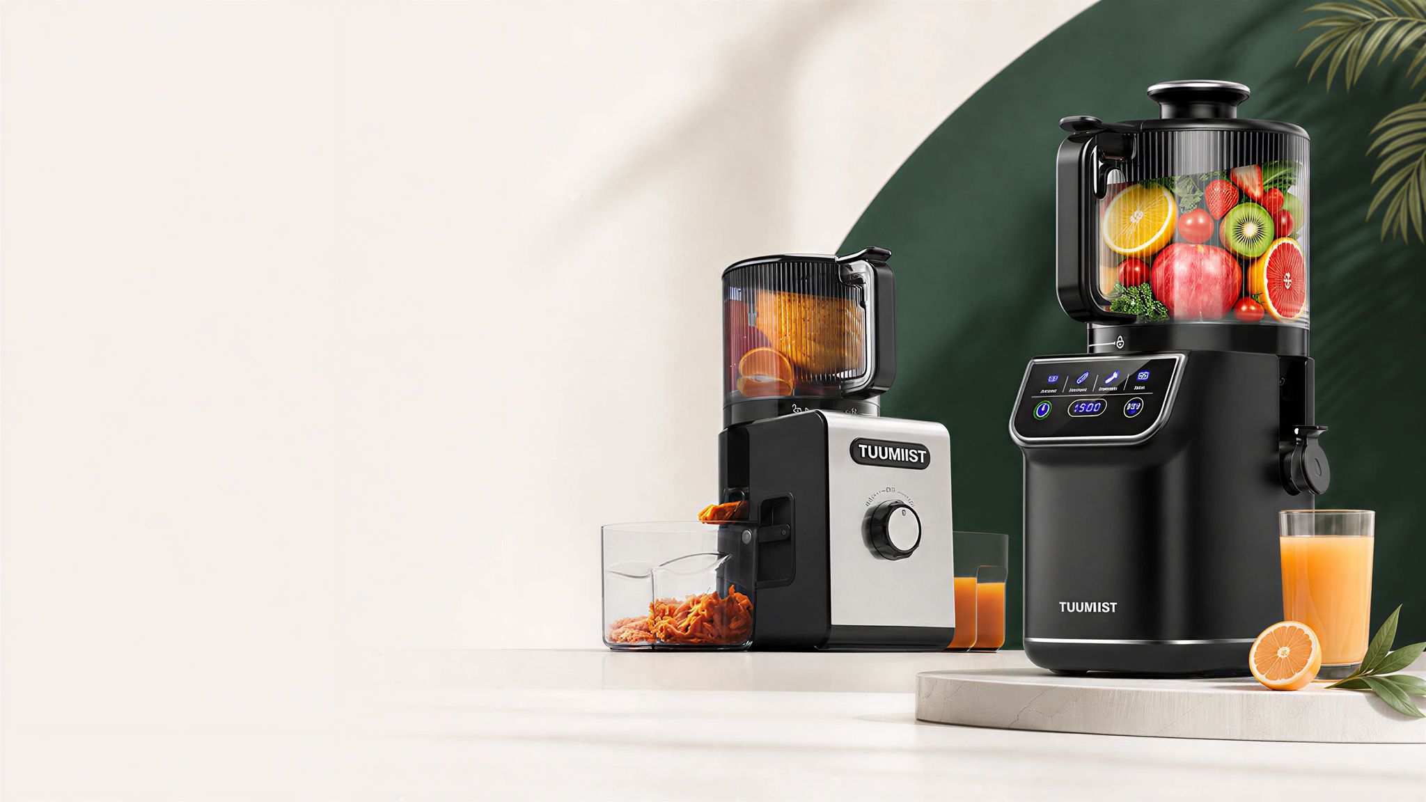 TUUMIIST cold press juicers