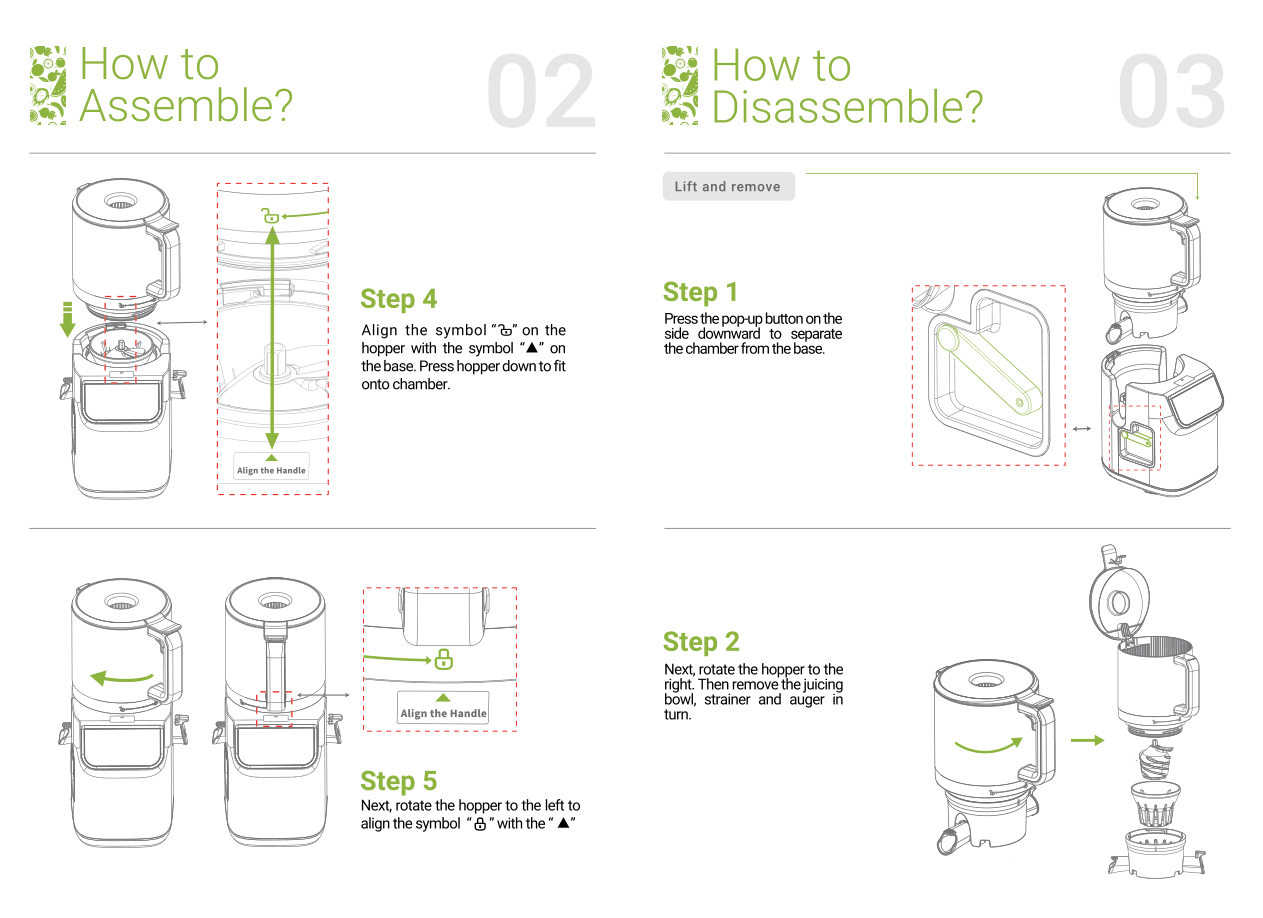 Remove the Chamber Set Safely