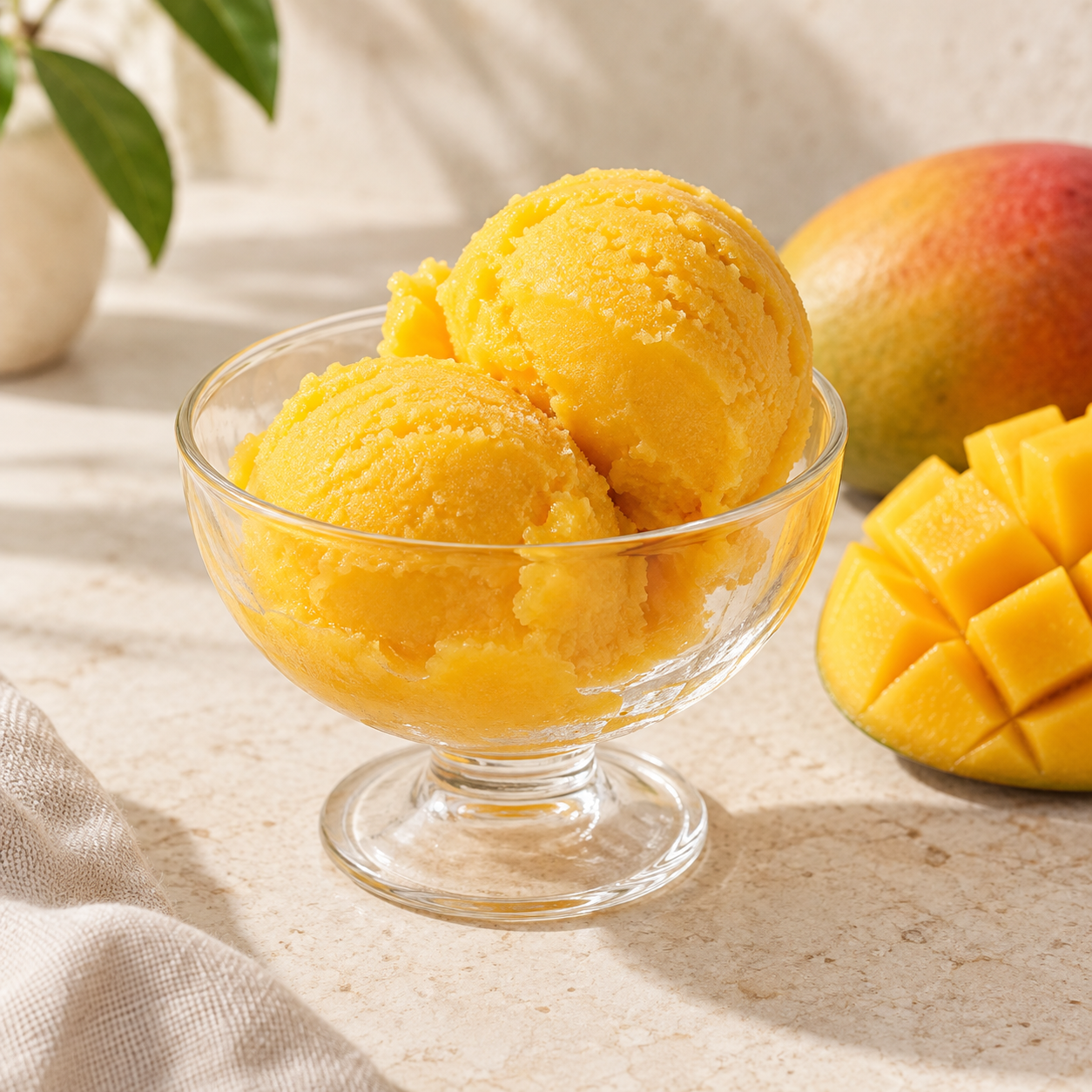 Fruit sorbet